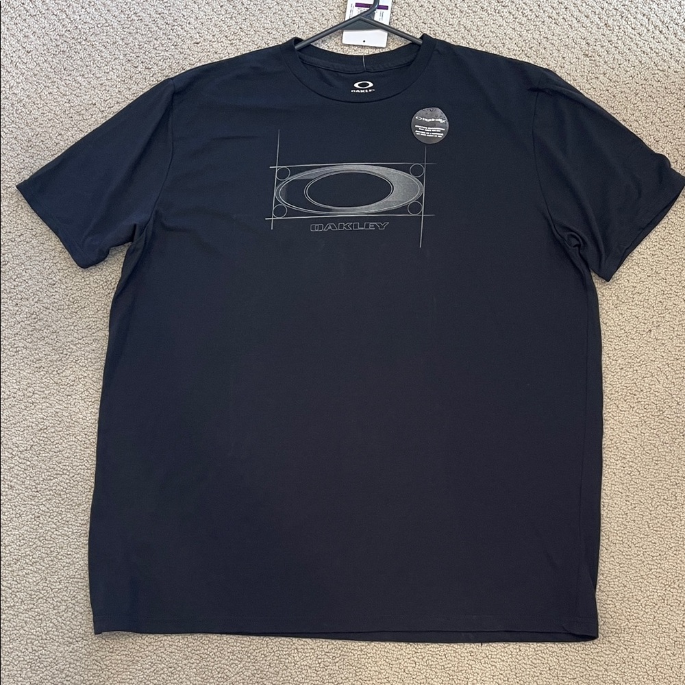 Oakley Men's Charcoal Graphic Tee